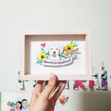 Pet Memorial Papercut Pop-up Frame