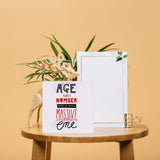 Card - Age Is Just A Number Birthday (Set of 4)