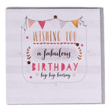 Card - Hip Hip Hooray Birthday (Set of 4)