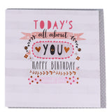 Card - Today's All About You Birthday (Set of 4)