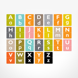 Alphabet Flash Cards // Colours