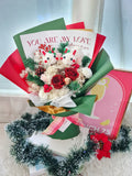 Christmas Bunny in Wonderland Preserved Flower Bouquet [Christmas 2023 | New Year 2024]