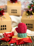 Christmas 2023 : Ginger Joy Set C | Customizable Wooden Coaster and Candle Gift Set Box (Islandwide Delivery)