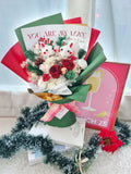 Christmas Bunny in Wonderland Preserved Flower Bouquet [Christmas 2023 | New Year 2024]