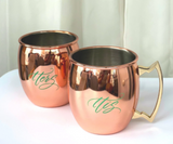 His Hers Copper Mug Set