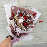 Desire - Preserve Flowers Hand Bouquet