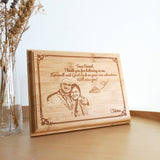 Personalized Bamboo Plaque | (Islandwide Delivery)