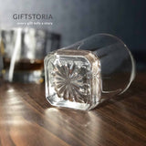 Personalized Monogram Crystal Whiskey Glass (10 oz)