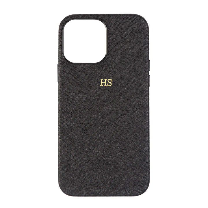 Personalized iPhone 13 Series Full Wrap Saffiano Phone Case