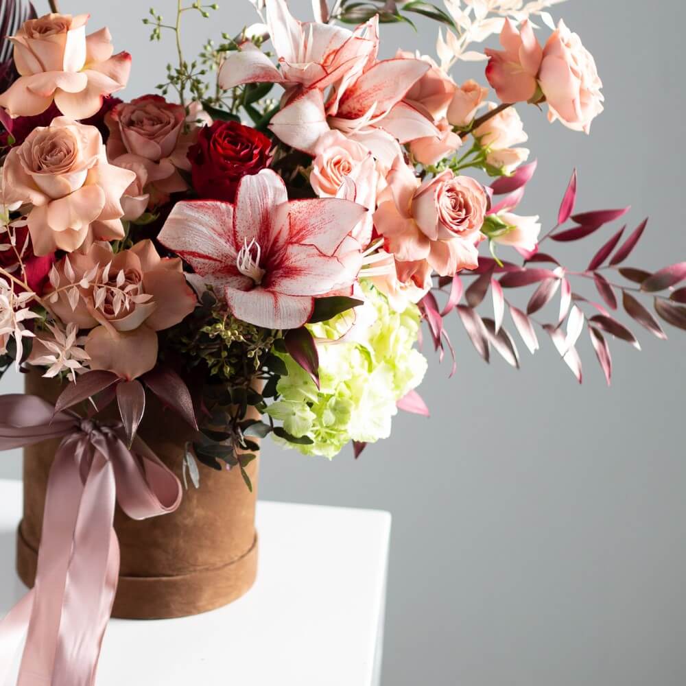 Flower Box "Be My Valentine" Giftr Singapore's Leading Online Gift Shop