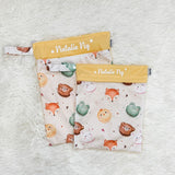 Personalized Wet Bag Bundle - Animal Macarons