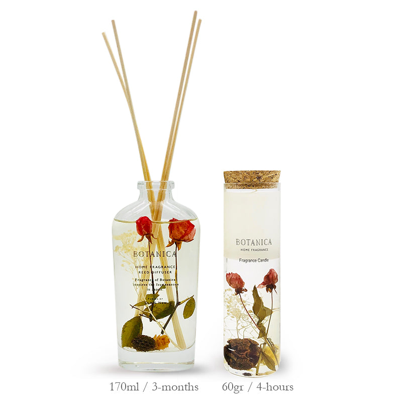 Scented - Fleur Diffuser And Candle Bundle Promo - Rose