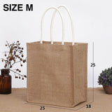 Jute Bag with Hand Sanitizer Key Chain with Customization Name
