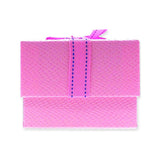 Gift Box - Pink with Ribbon (L) (Set of 2)