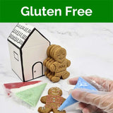 Organic Gluten-Free, Vegan Gingerbread Cookies Decor Kit (3 Boxes Of 5pc) Bundle