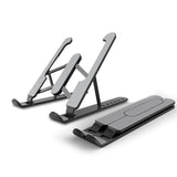 Height Adjustable Laptop Stand (Black) (Set of 2)