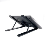 Height Adjustable Laptop Stand (Black) (Set of 2)