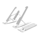 Height Adjustable Laptop Stand (White) (Set of 2)