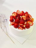 Korean Fresh Cream Cake: Strawberry Cake