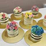 Celebration Special: Floral Cake 4 Inch Size