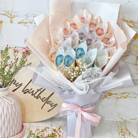 Luxury Cash Money Bouquet Gift for Her (Cash not included)
