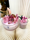 2-in-1 Scented Candle Glass & Floral Ornament Workshop