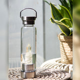 Crystal Infusion Water Bottle - Crystal Column - Citrine