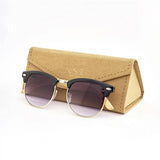 Personalized Bamboo Sunglasses with name (Clubmaster Black) (est 6-8 working days)