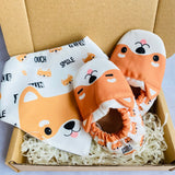 Bib x Mini Shoes Gift Set // Little Puppy