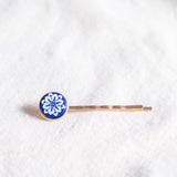 Chinese New Year 2024 : Royal Blue Oriental Nature Handmade Polymer Clay Hair Accessories (Islandwide Delivery)