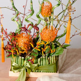 [CNY 2024] Bamboo table decoration