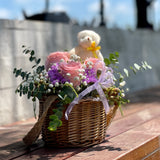 Blissful Love Flower In Basket