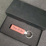 8G Metal Pendrive with Personalized Leather Sleeve
