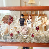 Rebecca Preserved Flower Wedding Frame