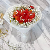 Fresh Fruit Strawberry Flower Bouquet