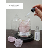 Cryscent Premium Crystal Aromatherapy with Rose Quartz Set