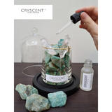 Cryscent Premium Crystal Aromatherapy with Amazonite Set