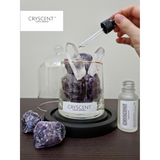 Cryscent Premium Crystal Aromatherapy with Amethyst Set