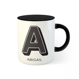 Bold Alphabet Series Mug & Journal Gift Set