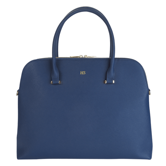 Navy - Saffiano Laptop Bag (Self-Pick Up)