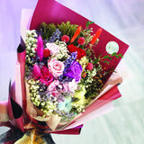 Lavish - Preserve Flowers Hand Bouquet