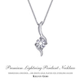 Kelvin Gems Premium Lightning Pendant Necklace