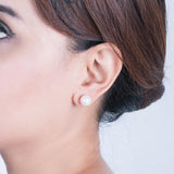 Kelvin Gems Lydia Swarovski Pearl Earrings Necklace Gift Set
