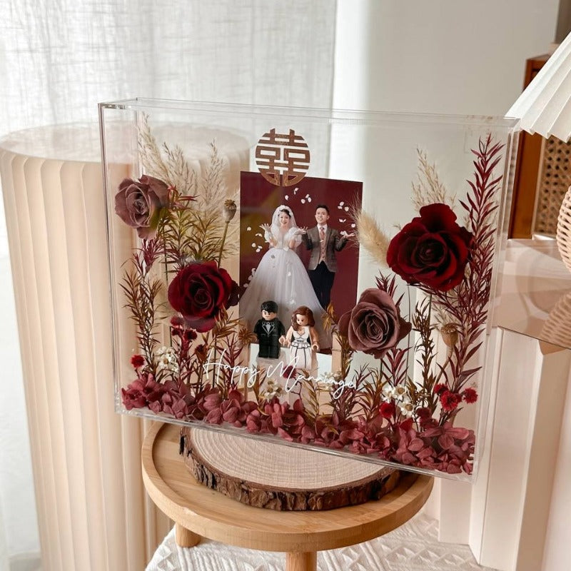 Priscilla Preserved Flower Frame | Giftr - Singapore's Leading Online ...