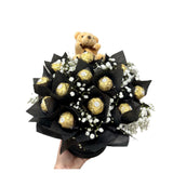 Rocher Chocolates Bloom Box with Bear