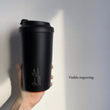 Mother’s Day 2024 : Personalized 15oz Anti-Spill Coffee Bottle (Islandwide Delivery)