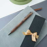 Personalized Wooden Twist Gel Pen(Walnut)
