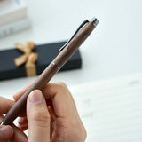 Personalized Wooden Twist Gel Pen(Walnut)