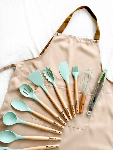 Personalized Kitchen Utensil & Apron (Islandwide Delivery)