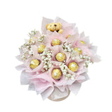 Rocher Chocolates Bloom Box with Bear